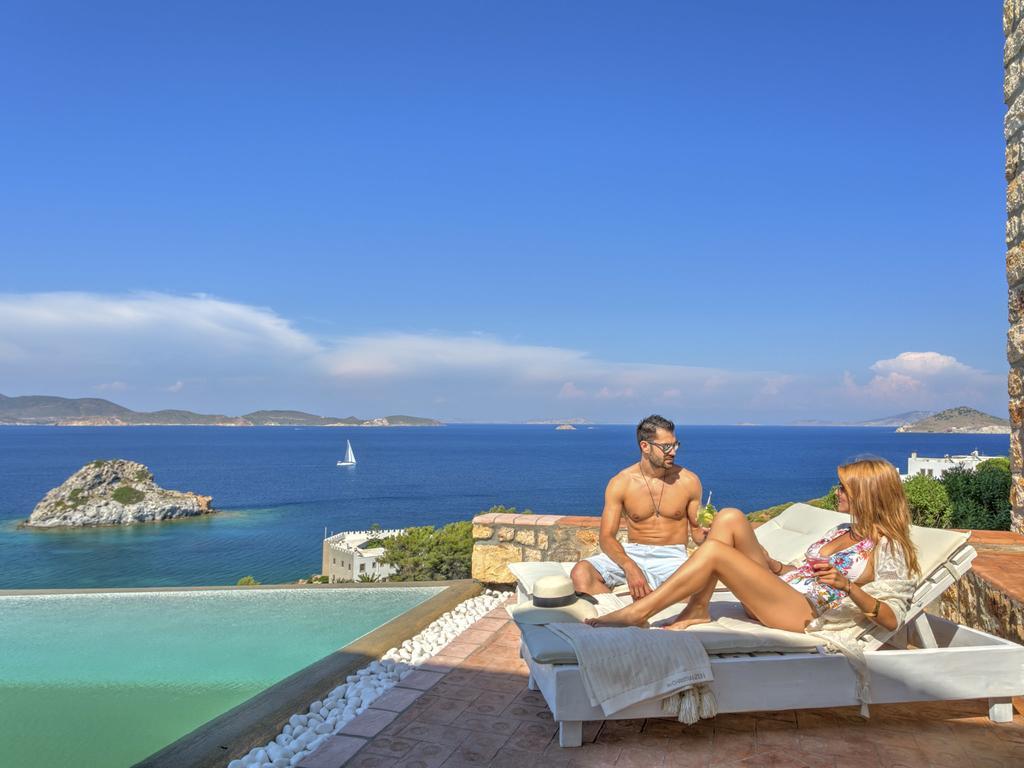 Eirini Luxury Hotel Villas Grikos Bay  エクステリア 写真